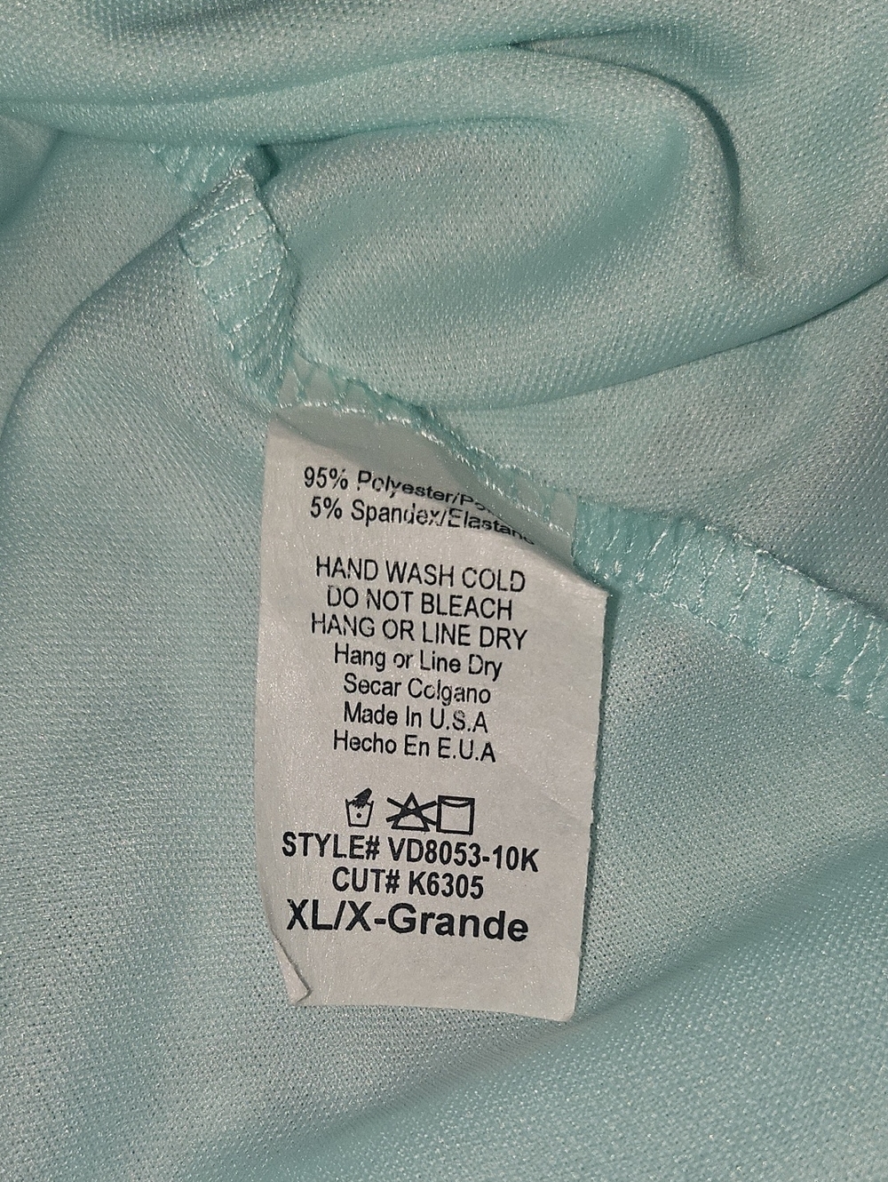 Pinkblush Blue Teal Floral Surplice Bodice Maternity Maxi Dress XL NWT - Picture 9 of 11